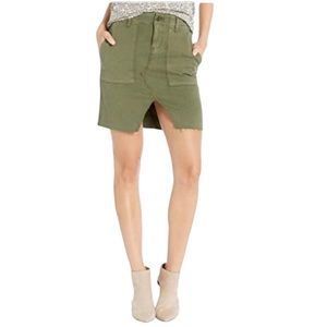 NWT Hudson Jeans Military “Lulu” Cargo Skirt (D)